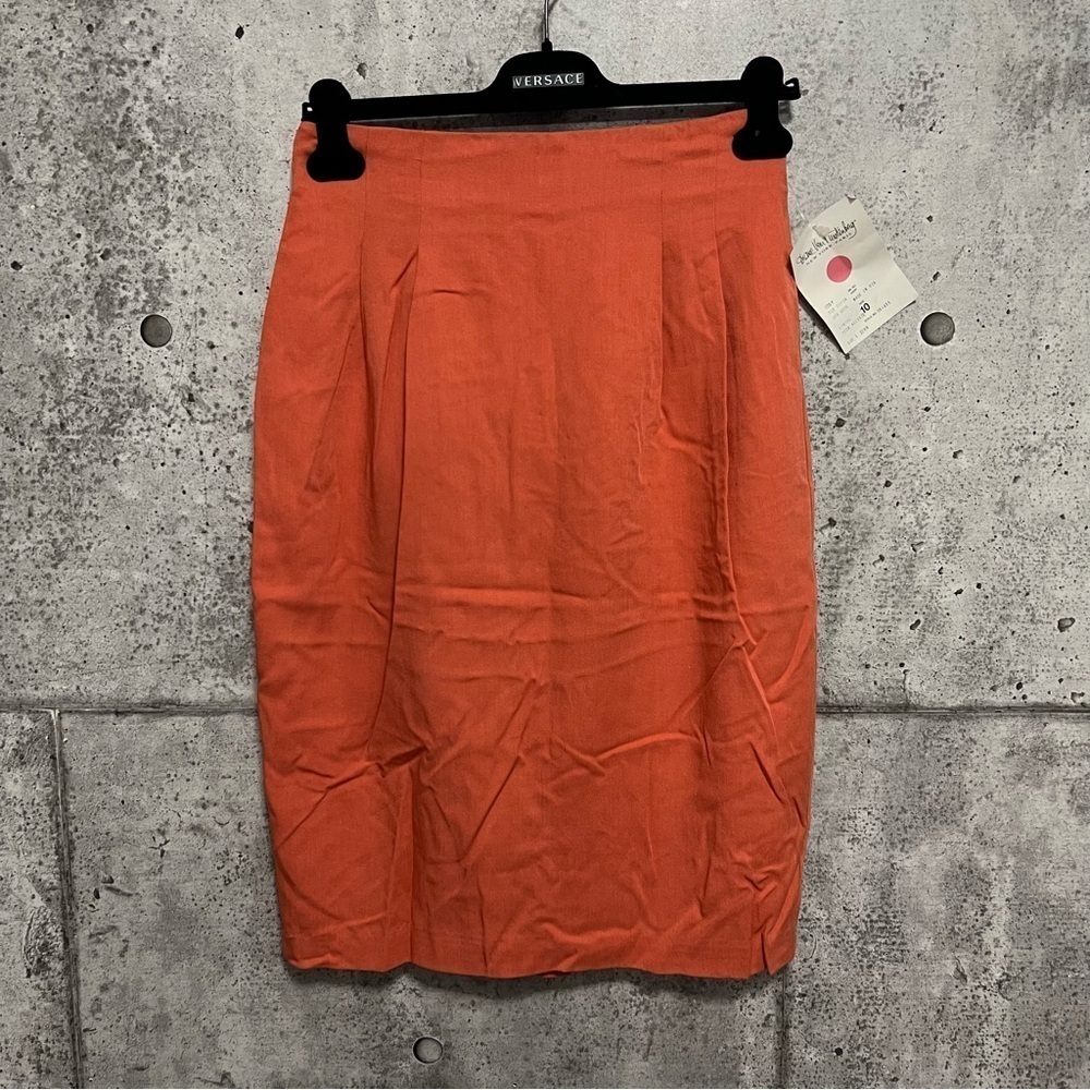 🆕 Vtg Diane Von Furstenberg Woolblend Pencil Skirt
